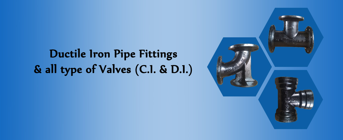 Ductile iron pipe couplings, fabricated steel couplings