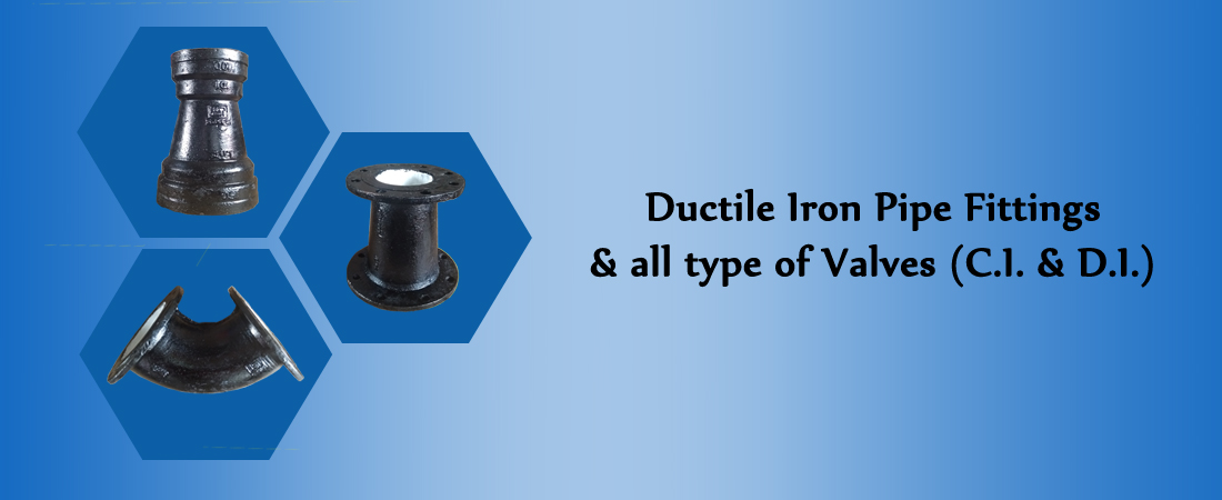 Ductile iron pipe couplings, fabricated steel couplings