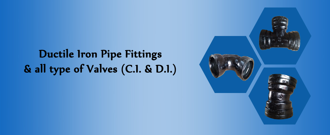 Ductile iron pipe couplings, fabricated steel couplings